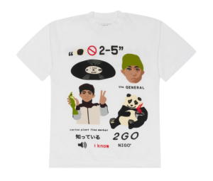 Buy Cactus Plant Flea Market I Know Nigo T-Shirt White at Sasom – Authentic and Ready to Ship