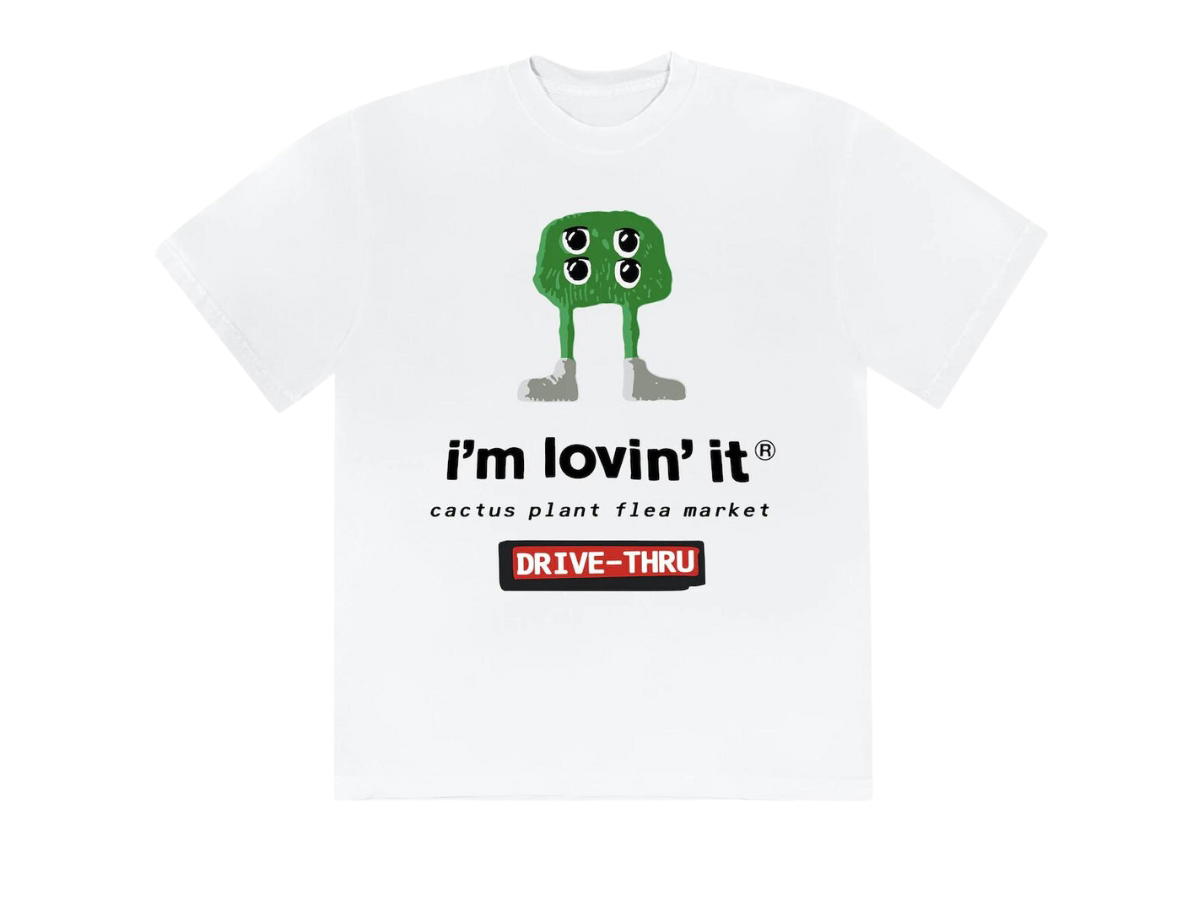 Cactus Plant Flea Market Cactus Plant Flea Market x McDonald's Fry Guy T-Shirt White