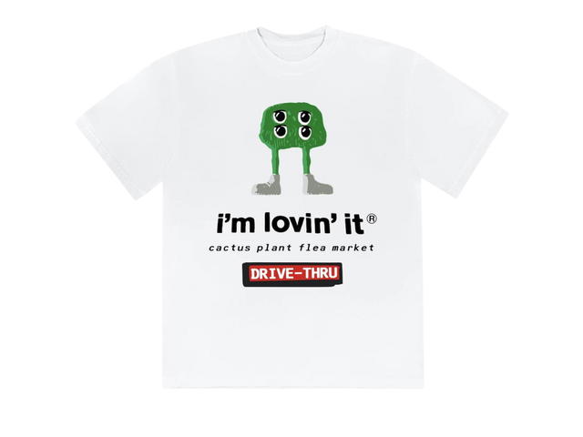 Cactus Plant Flea Market Cactus Plant Flea Market x McDonald's Fry Guy T-Shirt White - view 1