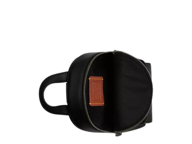 Coach Coach Small Turnlock Sling Pack Charcoal Black - view 2