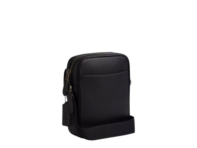 Coach Coach Turnlock Crossbody Bag In Signature Canvas Black - view 3