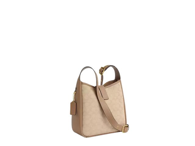 Coach Coach Hadley Convertible Crossbody Bag With Signature Canvas - view 2