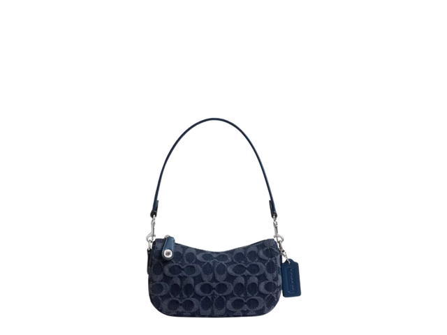Coach Coach Swinger 20 Signature Denim Deep Blue - view 1