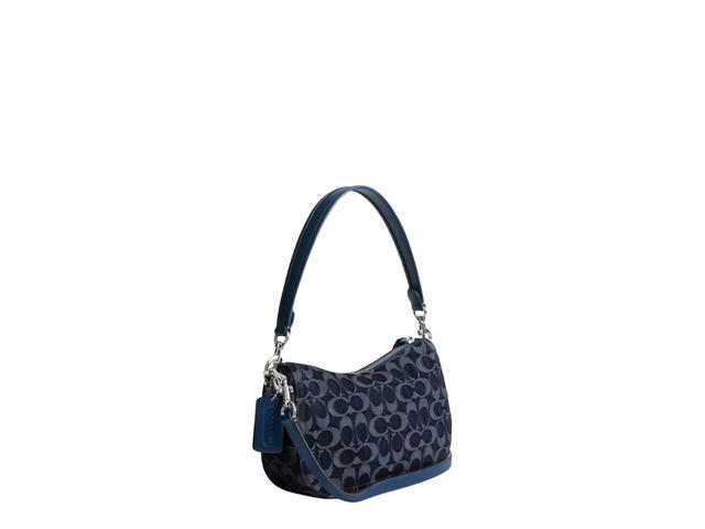 Coach Coach Swinger 20 Signature Denim Deep Blue - view 2