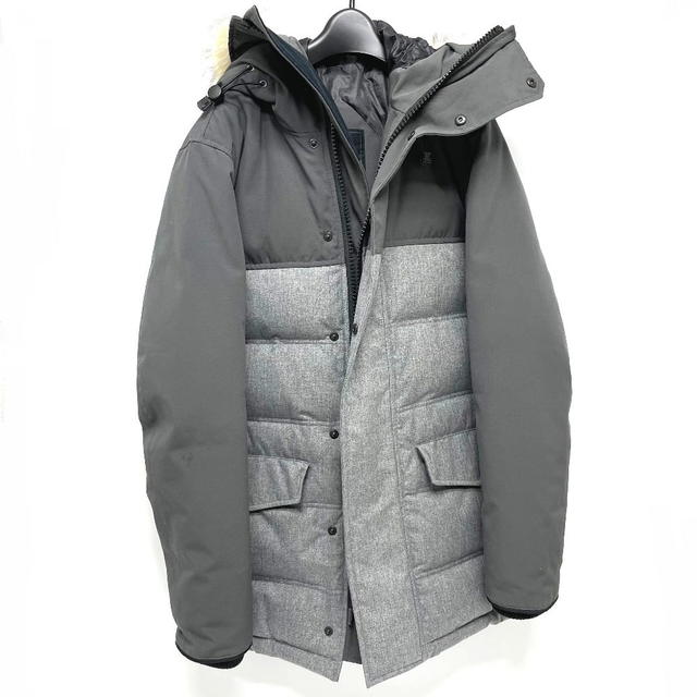 Canada Goose CANADA GOOSE 2581M CLARENCE COAT Fur Down Puffer Jacket Gray - view 1