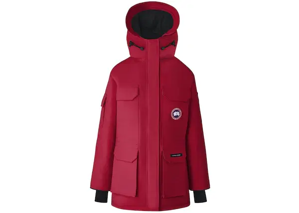 Buy Canada Goose Women's Expedition Heritage Parka Jacket (Classic Fit) Red at Sasom – Authentic and Ready to Ship