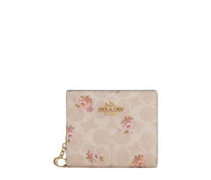 Buy Coach Snap Wallet In Signature Canvas Sand at Sasom – Authentic and Ready to Ship