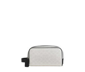Buy Coach Small Travel Kit In Signature Canvas Gunmetal Chalk Black at Sasom – Authentic and Ready to Ship