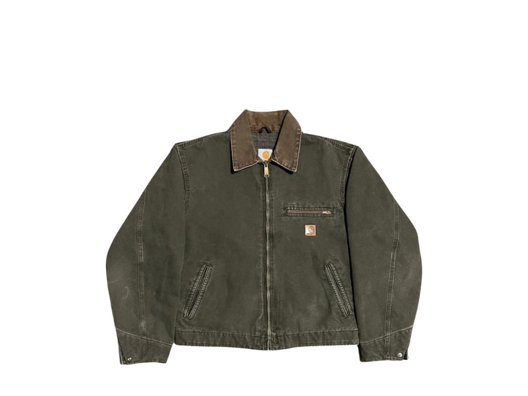 Carhartt Carhartt Moss Blanket Lined Detroit Jacket Moss Green