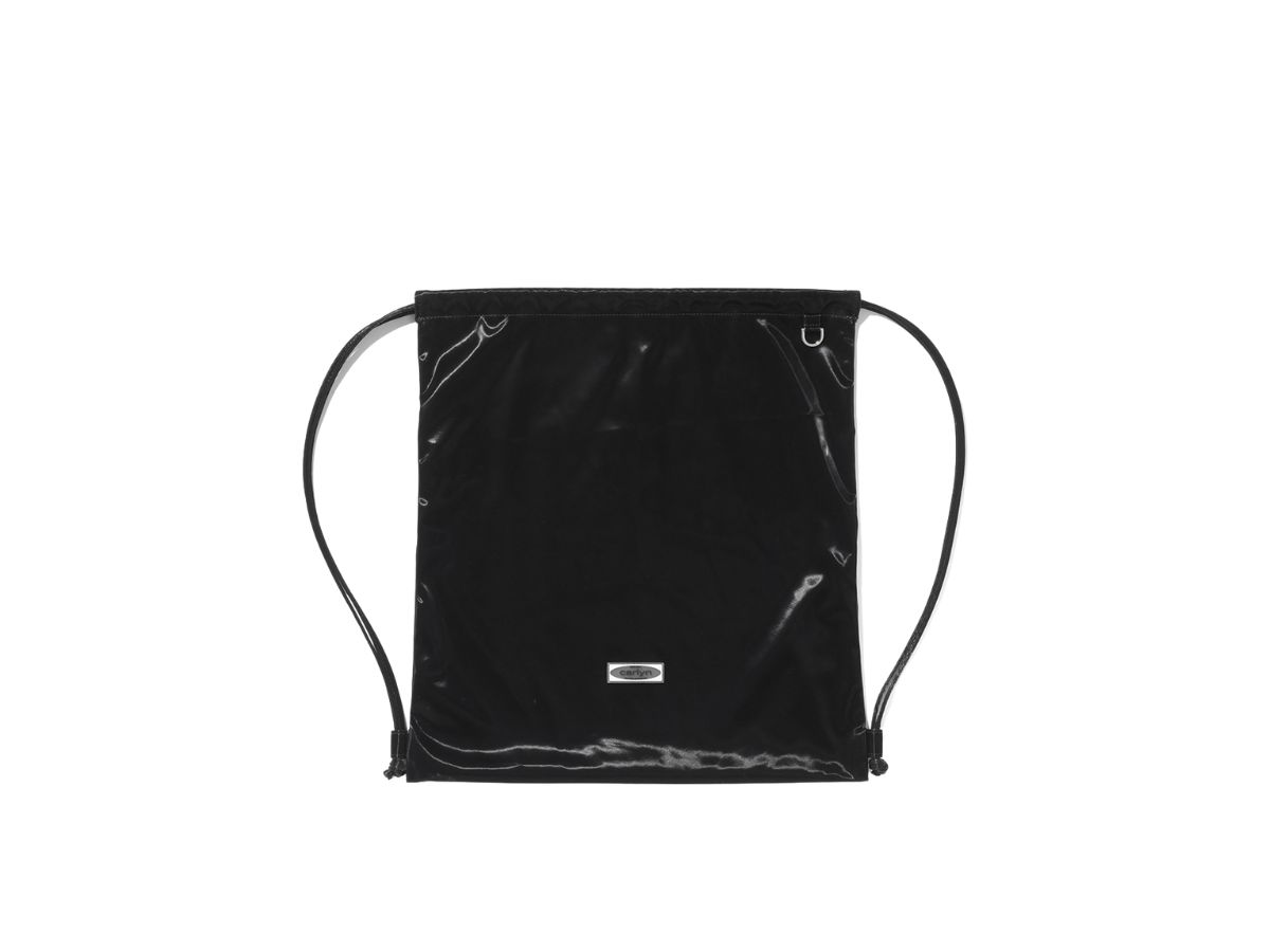 Carlyn Carlyn Babe Backpack In Artificial Leather Glossy Black