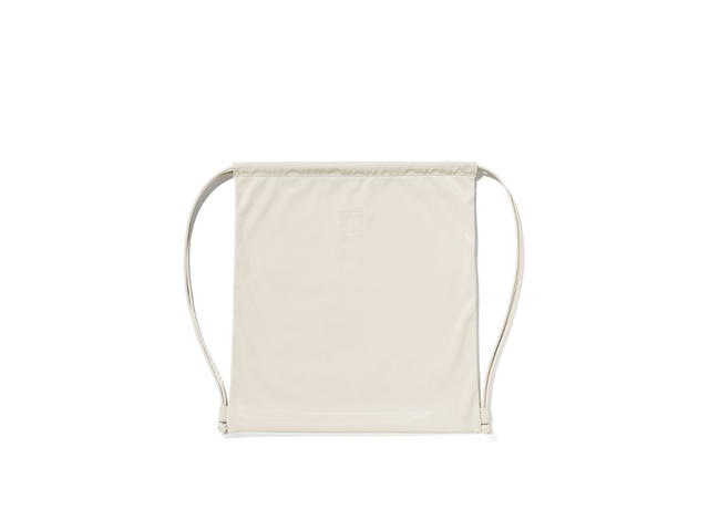 Carlyn Carlyn Babe Backpack In Artificial Leather Glossy Ivory - view 3
