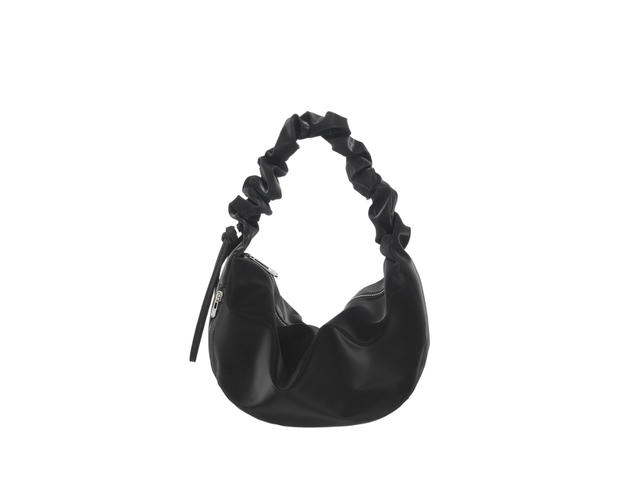 Carlyn Carlyn Babe M In Artificial Leather With Silver Hardware Satin Black - view 1