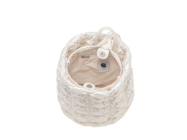 Carlyn Carlyn Clover Backpack Pearl White - view 4