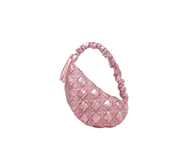 Carlyn Carlyn Cozy Glaze In Nylon With Silver Hardware Rose Pink - view 1