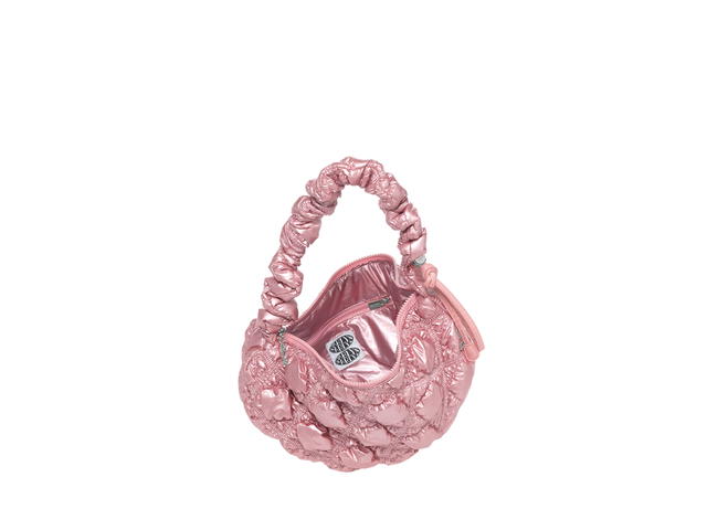 Carlyn Carlyn Cozy Glaze In Nylon With Silver Hardware Rose Pink - view 2