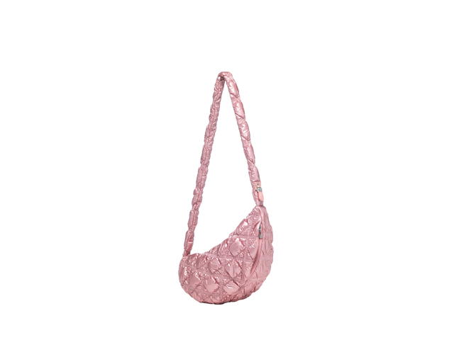 Carlyn Carlyn Cozy Glaze In Nylon With Silver Hardware Rose Pink - view 3