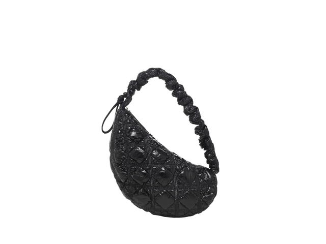 Carlyn Carlyn Cozy Glaze In Nylon With Silver Hardware Black - view 1