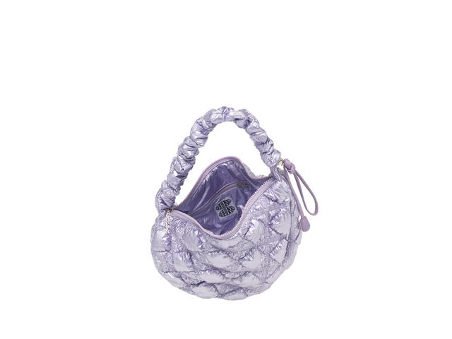 Carlyn Carlyn Cozy Glaze In Nylon With Silver Hardware Lavender - view 2