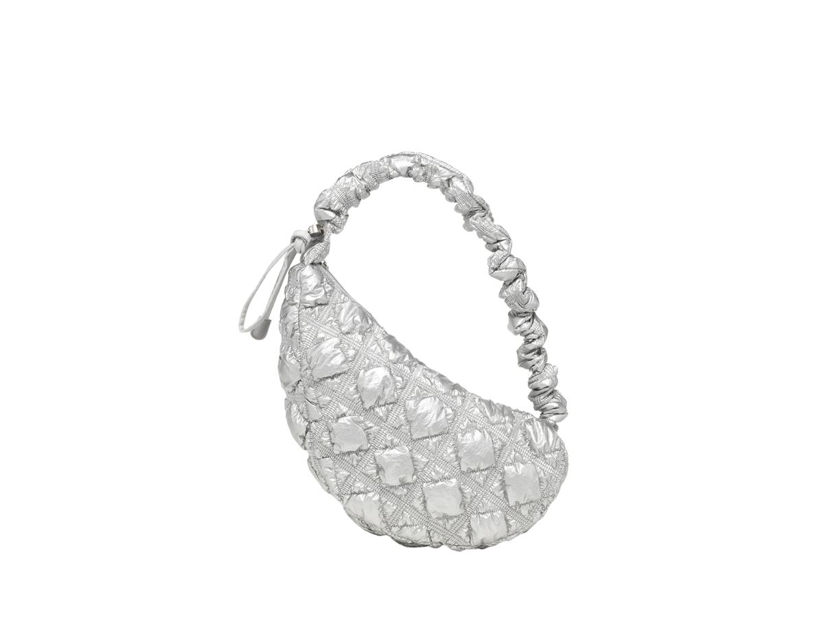 Carlyn Carlyn Cozy Glaze In Nylon With Silver Hardware Silver