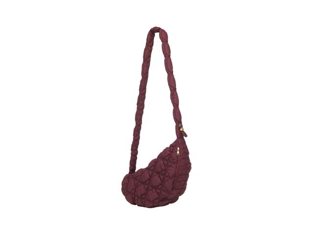 Carlyn Carlyn Cozy M In Nylon With Gold Hardware Burgundy - view 3