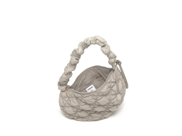Carlyn Carlyn Cozy M In Nylon With Gold Hardware Gray - view 2