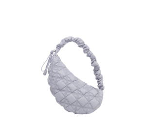 Buy Carlyn Cozy M In Nylon With Silver Hardware Ash Blue at Sasom – Authentic and Ready to Ship