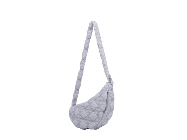 Carlyn Carlyn Cozy M In Nylon With Silver Hardware Ash Blue - view 3