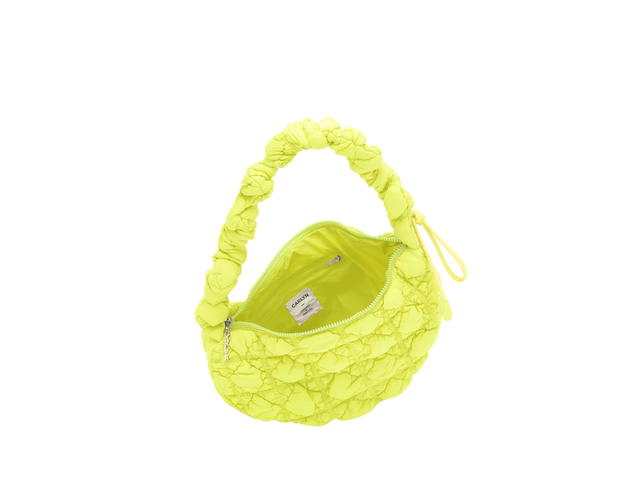 Carlyn Carlyn Cozy M In Nylon With Silver Hardware Lime Neon - view 2