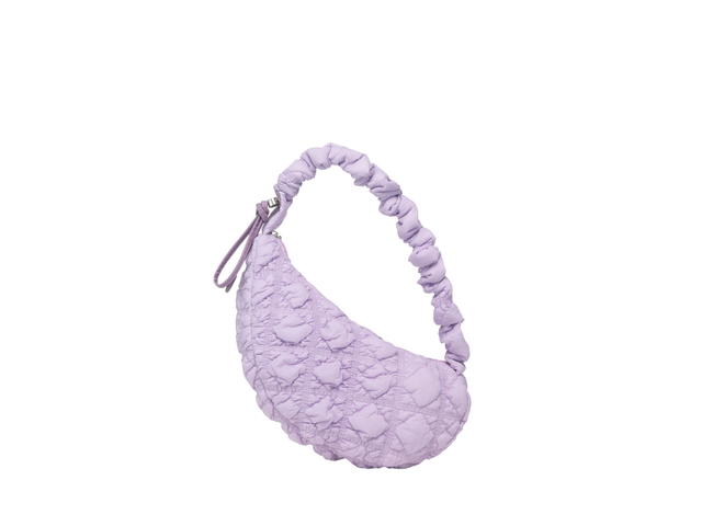 Carlyn Carlyn Cozy M In Nylon With Silver Hardware Pastel Lilac - view 1