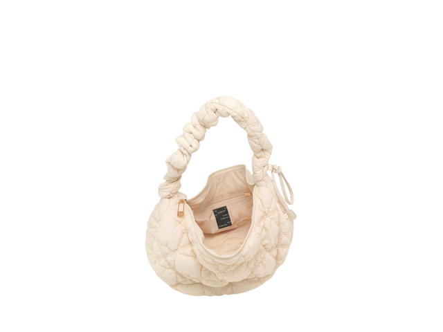 Carlyn Carlyn Cozy L In Nylon With Gold Hardware Ivory - view 2