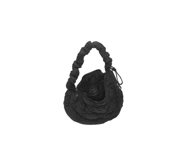 Carlyn Carlyn Cozy L In Nylon With Silver Hardware Black - view 2