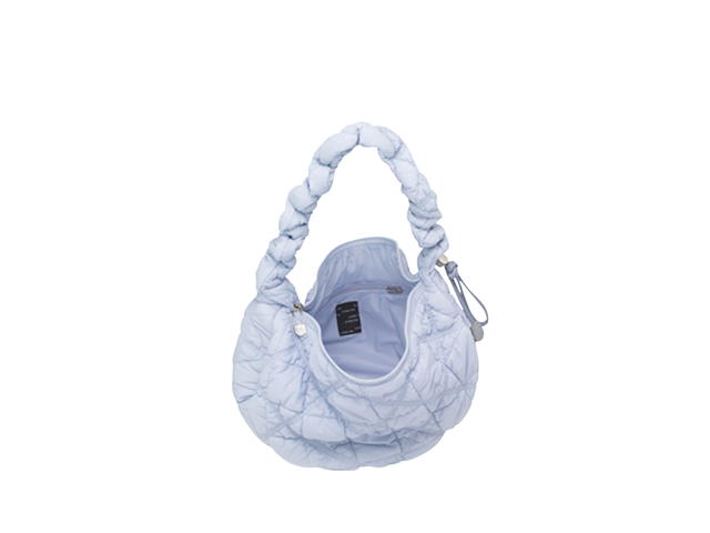 Carlyn Carlyn Cozy L In Nylon With Silver Hardware Cloud Blue - view 2