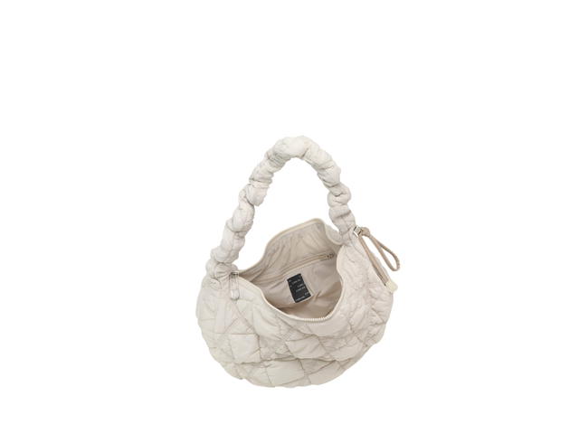 Carlyn Carlyn Cozy L In Nylon With Silver Hardware Spring Gray - view 2