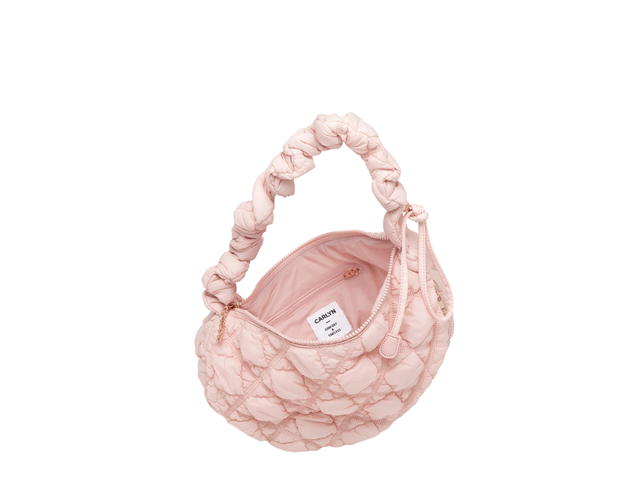 Carlyn Carlyn Cozy M In Nylon With Gold Hardware Pale Pink - view 2