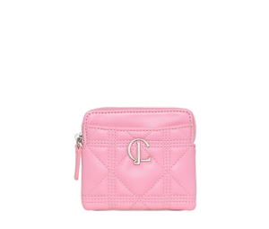 Buy Carlyn Cube Wallet In Artificial Leather Pink at Sasom – Authentic and Ready to Ship