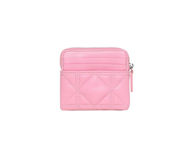 Carlyn Carlyn Cube Wallet In Artificial Leather Pink - view 3
