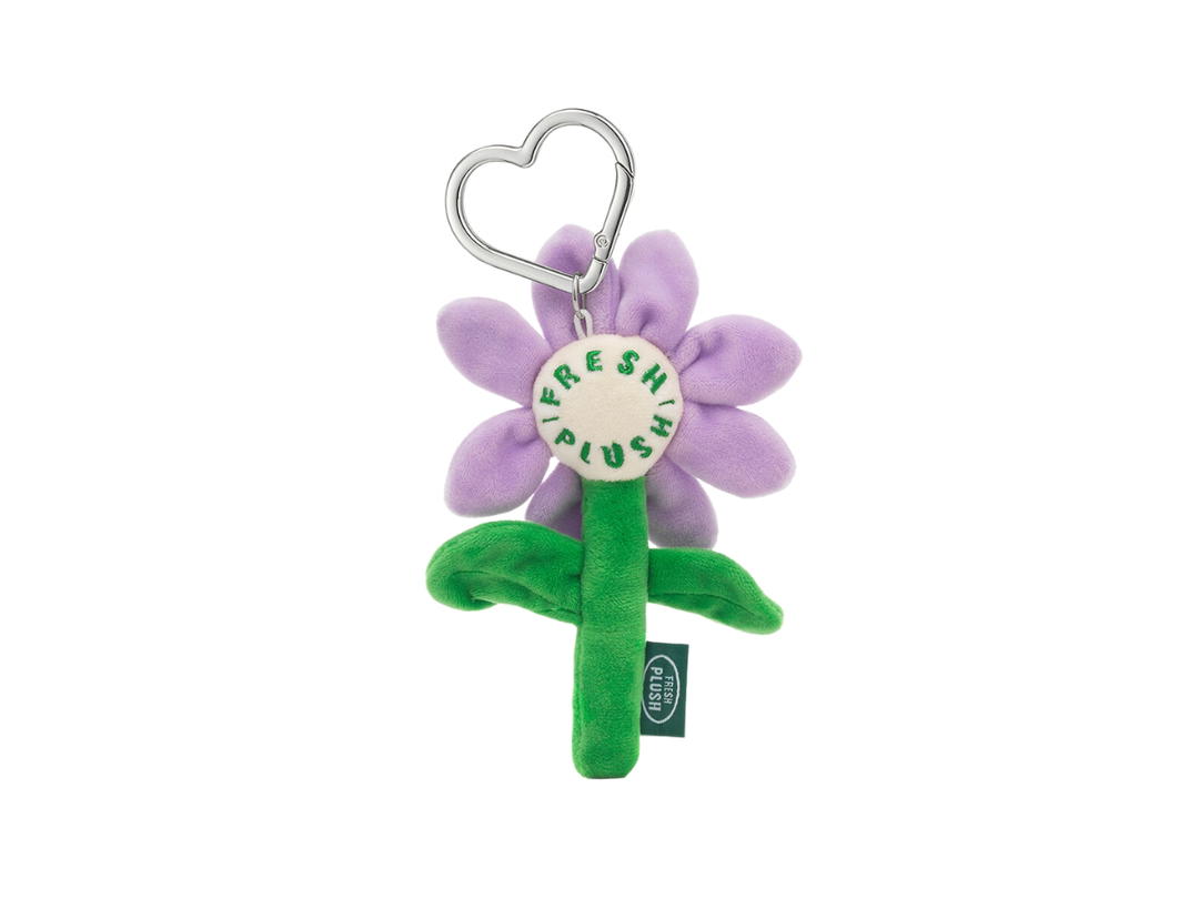 Carlyn Carlyn Flower Keyring Lavender