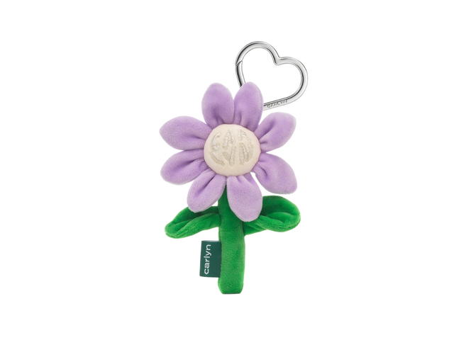 Carlyn Carlyn Flower Keyring Lavender - view 2
