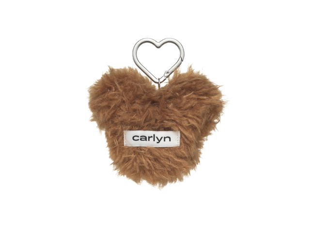 Carlyn Carlyn Fluffy Keyring Brown - view 2