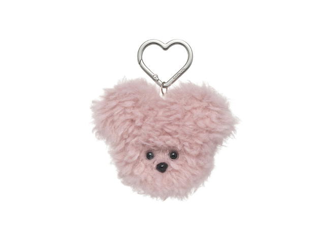 Carlyn Carlyn Fluffy Keyring Pink - view 1