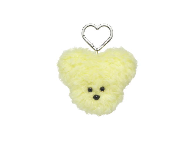 Carlyn Carlyn Fluffy Keyring Yellow - view 1
