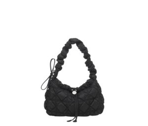 Buy Carlyn Joy In Glow Fabric With Silver Hardware Black at Sasom – Authentic and Ready to Ship