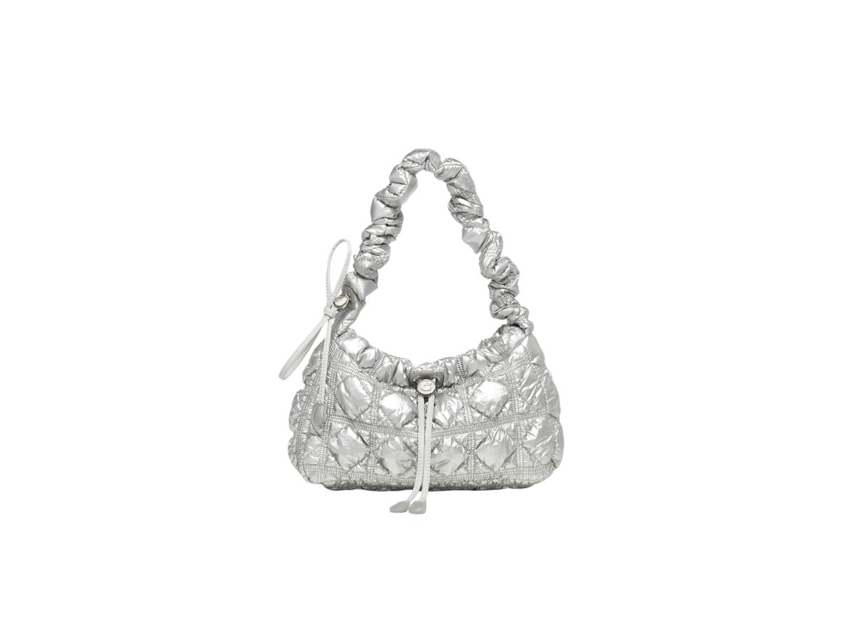 Carlyn Carlyn Joy In Glow Fabric With Silver Hardware Silver