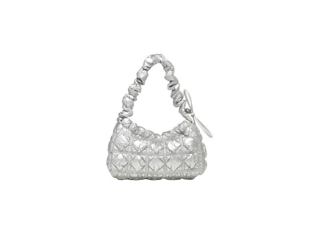 Carlyn Carlyn Joy In Glow Fabric With Silver Hardware Silver - view 3