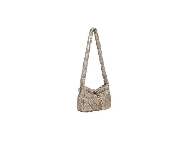 Carlyn Carlyn Joy In Glow Fabric With Silver Hardware Taupe - view 5