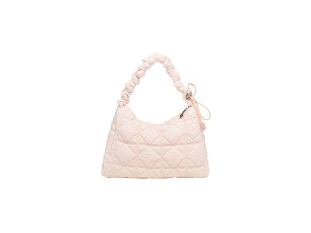 Carlyn Carlyn Lane Bag In Nylon With Silver Hardware Peach - view 2