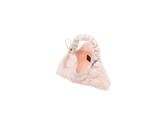 Carlyn Carlyn Lane Bag In Nylon With Silver Hardware Peach - view 3