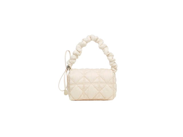 Carlyn Carlyn Luke Bag In Nylon With Silver Hardware Ivory - view 1