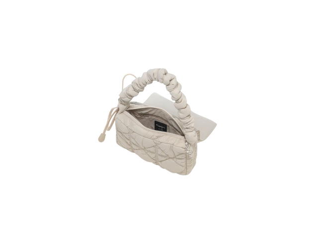 Carlyn Carlyn Luke Bag In Nylon With Silver Hardware Spring Gray - view 3