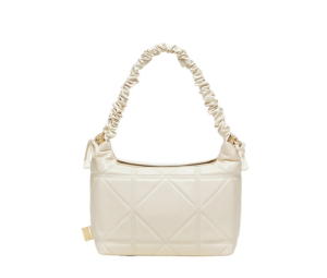 Buy Carlyn Malone In Artificial Leather With Gold Hardware Ivory at Sasom – Authentic and Ready to Ship